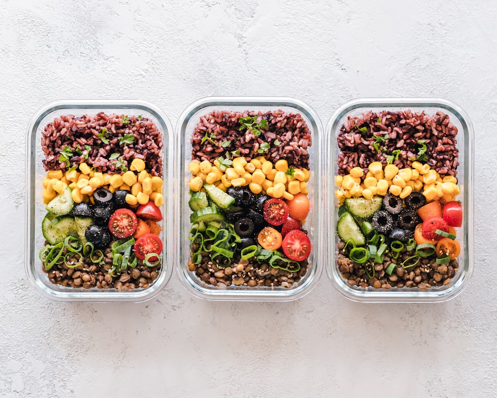 Colorful vegetable stir-fry with quinoa